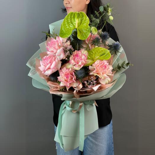 Цветы Букет Art Flowers Гауһар