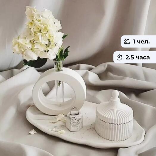 Изящный декор. Создание изделия из гипса