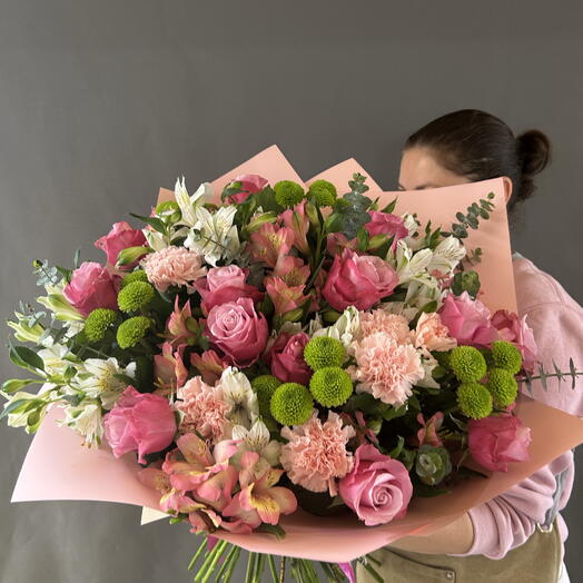 Bouquet mix with roses