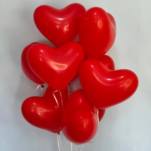 Сет Шаров сердце 10шт