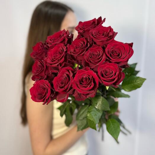 13 красных роз Эквадор