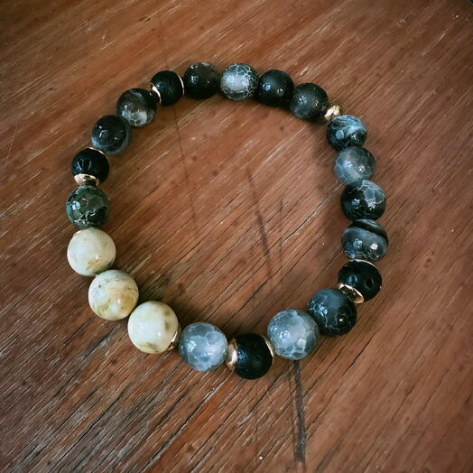 Мужской браслет «White Phoenix»