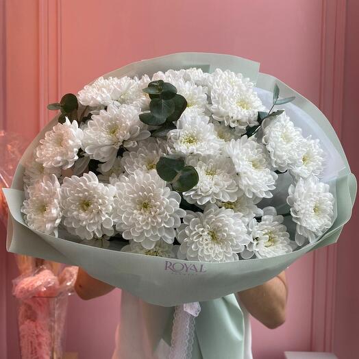 Букет из хризантем