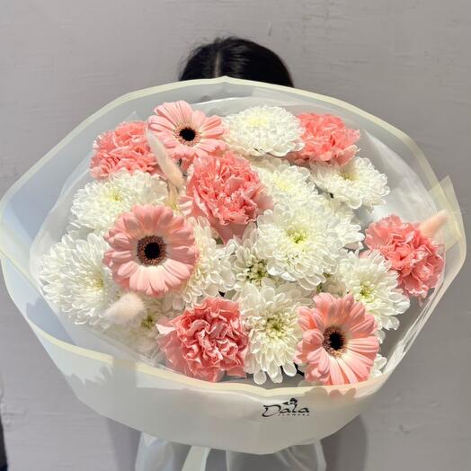 Авторский букет с герберой