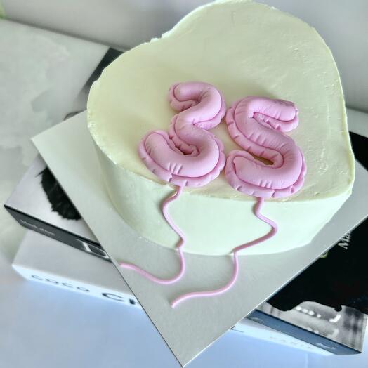 Торт сердце Торт «Шарик»