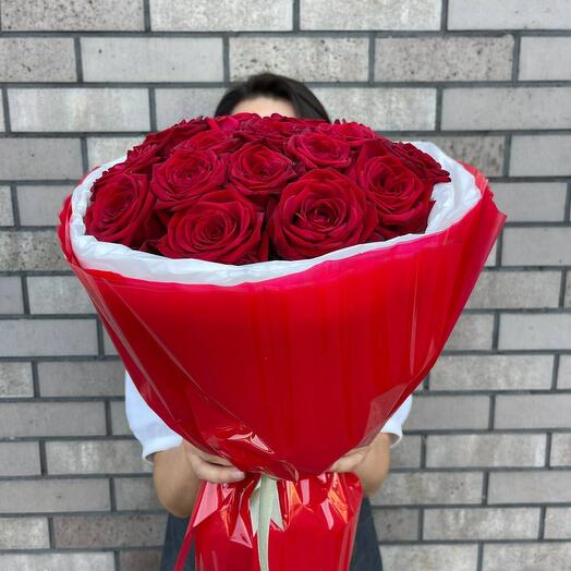 Роскошный Букет из  красных роз