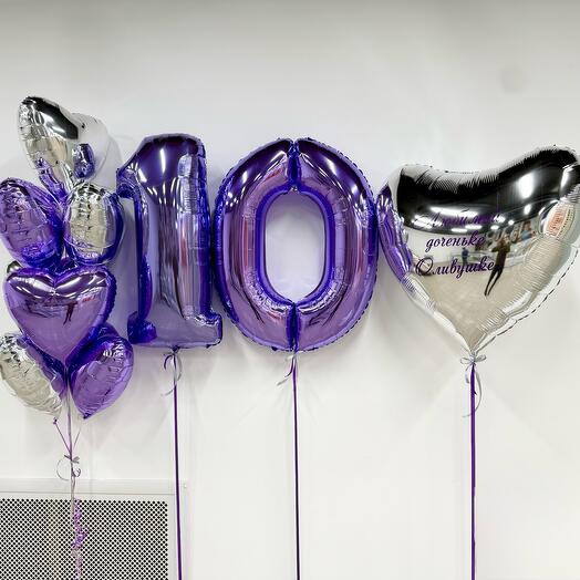 Шары девочке 10лет