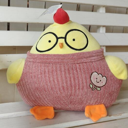 Игрушка подушка цыплёнок
