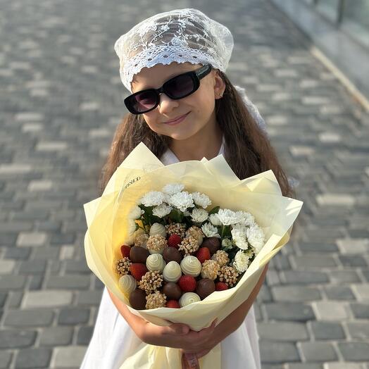Букет S + сатини