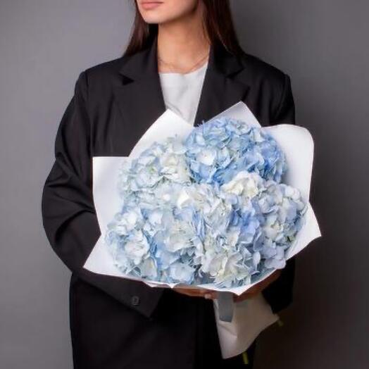 Букет из пышных гортензий 5