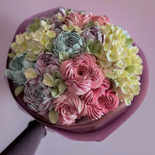 Зефирный букет «Endorfini Luxe Bloom» — роскошь вкуса и красоты