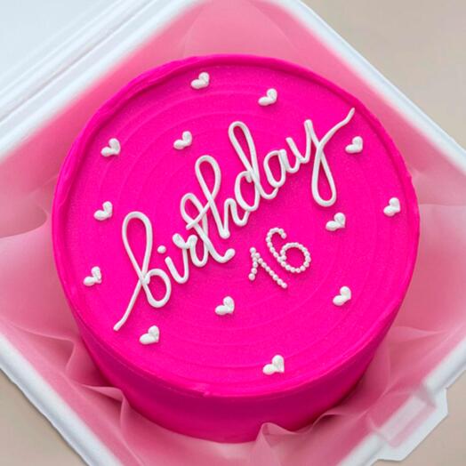 Бенто-торт birthday
