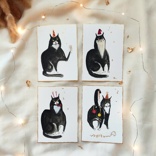 Набор Новогодних открыток