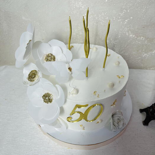 Торт 50 лет