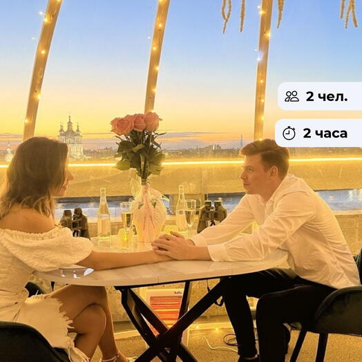 Небесный Петербург. Свидание на крыше в центре города
