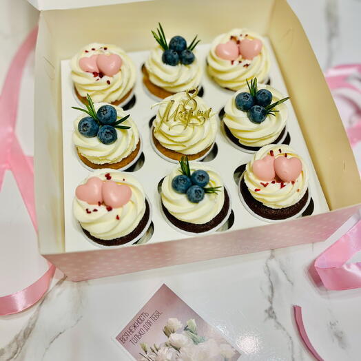 Ванильные капкейки НАБОР