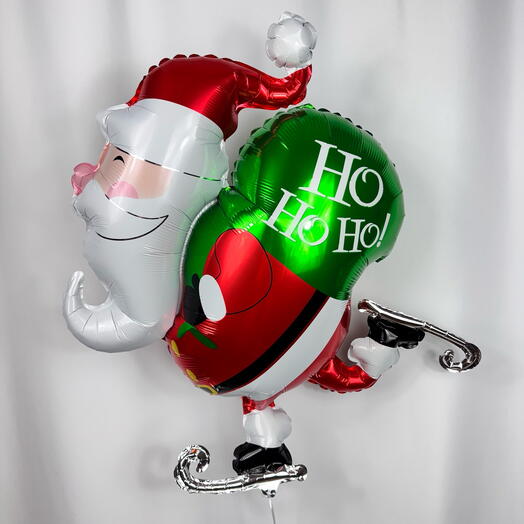 Воздушный шар Дед Мороз. Helium balloon Santa Claus