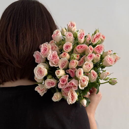 Букет кустовых роз, XS