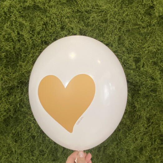 Гелиевый шарик сердце
