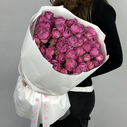 💗Пионовидные Розы Мисти 15 штук