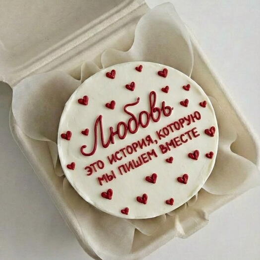 Бенто торт любовь это история которую мы пишем вместе 14