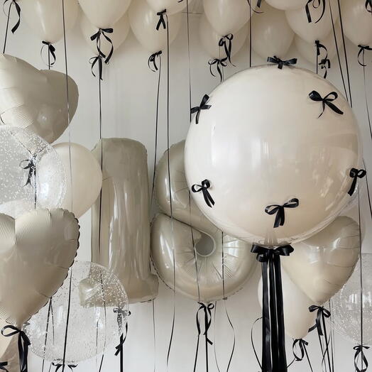 Balloon bouquets for 18th birthday