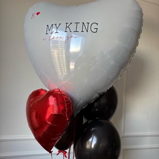 Шары для любимого ОГРОМНОЕ СЕРДЦЕ