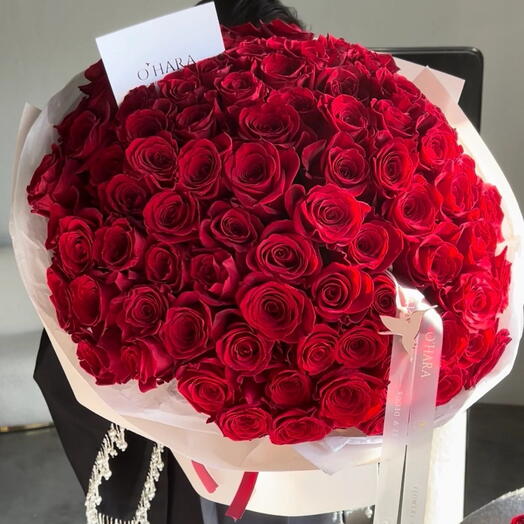 101 roses bouquet