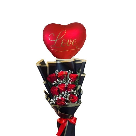 Love Flower Balloon 11