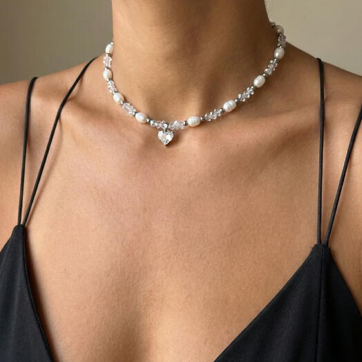 Колье «Алмазное сердце»