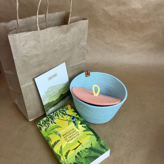 Набор подарочный с книгой «Философ, которому не хватало мудрости»
