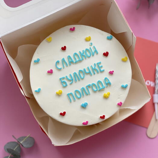 Бенто торт детский на день рождения по месяцам для девочки/мальчика