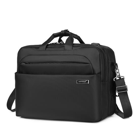 Cумка - портфель для ноутбука до 17" ARISTOCRAT 2415 Black 45х32х15/20 см