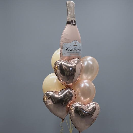 Набор воздушных шаров «Пузырьки игристого»