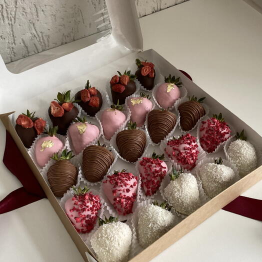 Клубника в шоколаде 25 шт