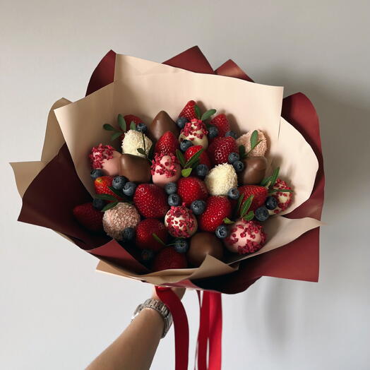 Клубника в шоколаде Клубничный букет Подарок любимой