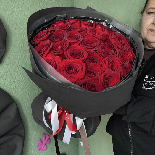 Букет « Пылающая страсть»