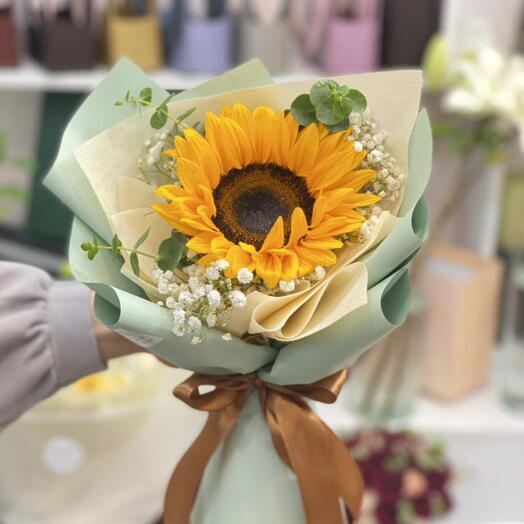 Ramo Con 1 Girasol