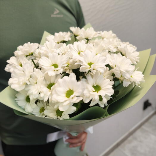 Букет ромашковых хризантем (5)