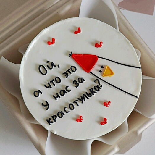 Бенто торт красотулька