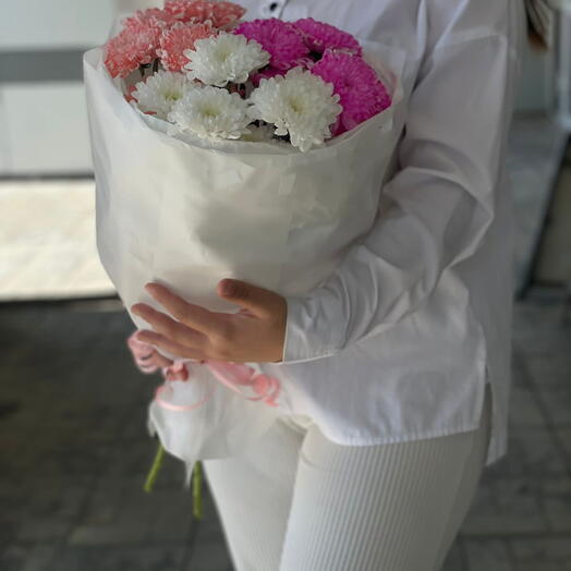 Букет из хризантем