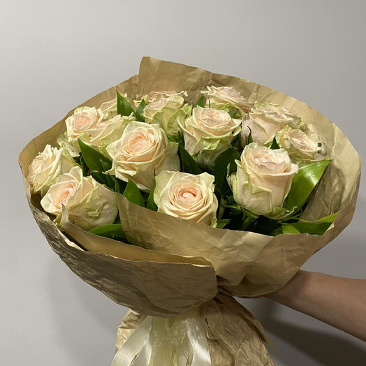 HAZELNUT ROSES розы с нежным пудровым ароматом