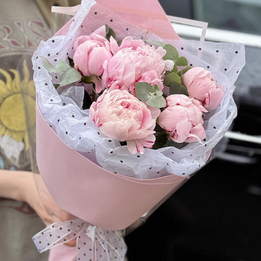 Милый комплимент 💖 пионы