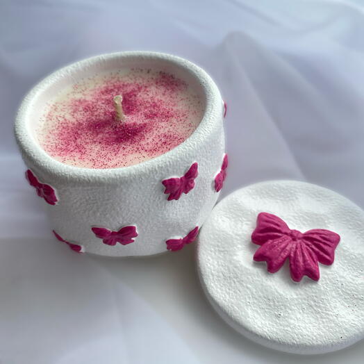 Свеча «Роскошный бант» 🎀