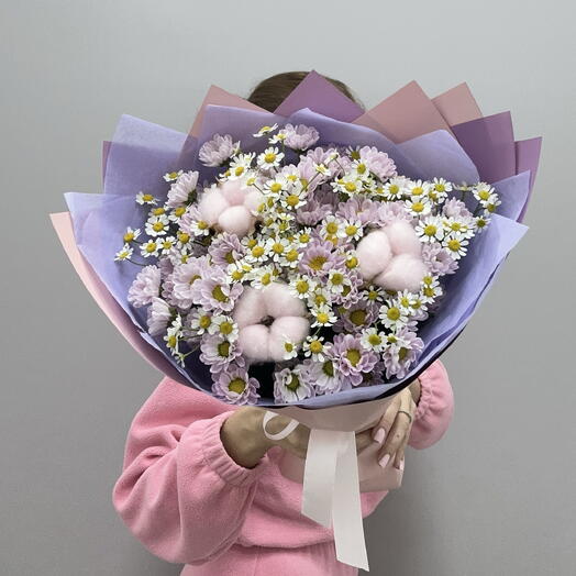 Букет авторский «Полевой» 💜