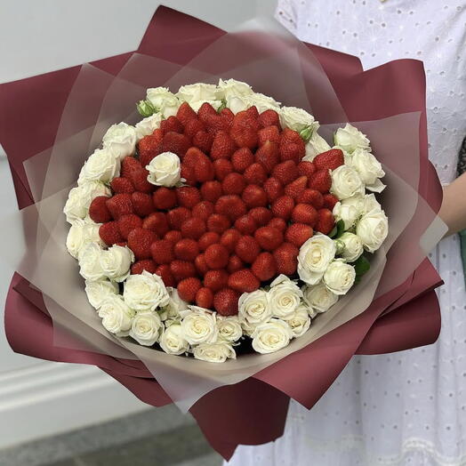 Strawberry Blossom Bouquet
