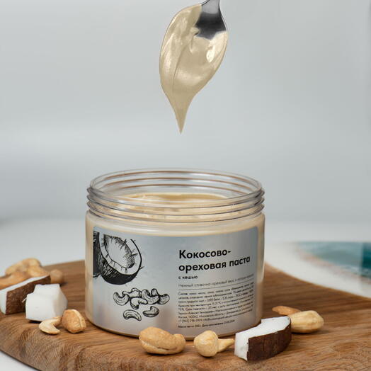 Кокосово-ореховая паста с кешью 350 г