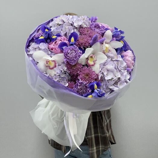 Букет «Черничный Джем» 💜