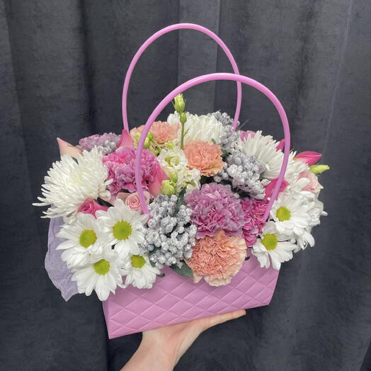 Розовая сумочка
