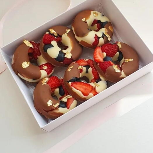 Шоколадные пончики🍫